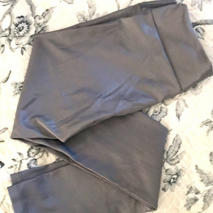 Pheel Shiny‎ Silver Leggings M EUC